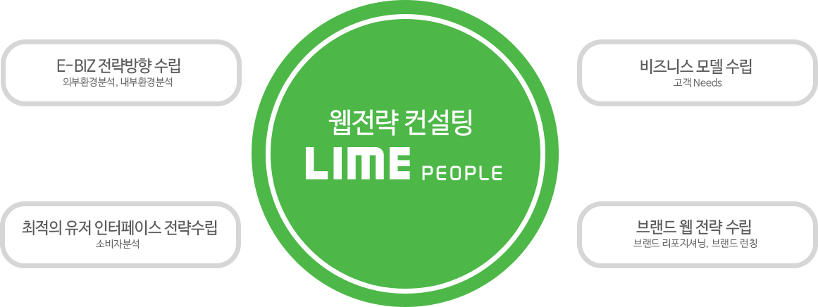 웹전략 컨설팅 LIME PEOPLE